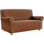 Emmevi mv s. p. a. - housse de canap extensible universelle avec armchair accoudoirs save sofa marron ...