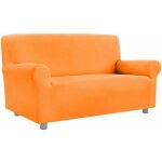 Emmevi mv s. p. a. - housse de canap extensible universelle avec armchair accoudoirs save sofa orange ...