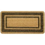 Emmevi mv s. p. a. - paillasson coco naturel �l�gant antid�rapant 40x70 cm tapis porte entr�e interne ...
