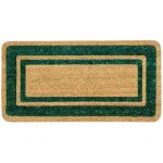 Emmevi mv s. p. a. - paillasson coco naturel �l�gant antid�rapant 40x70 cm tapis porte entr�e interne ...