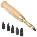 Emporte - pi�ce , outil de perforation de cuir automatique, outil de perforation pour cuir couture poin�on ...