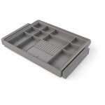 Kit tiroir organisateur et rack ajustable quartz pour armoires, glissières extension totale et à fermeture ... Kit tiroir organisateur et rack ajustable quartz pour armoires, glissières extension totale et à fermeture ...