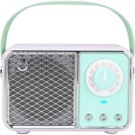 Enceinte bluetooth r�tro - d�coration vintage, enceintes sans fil portable, style r�tro mignon, pour ...