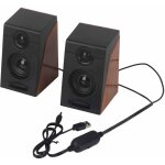 Enceintes pc 3 en 1 avec subwoofer - son hifi et basses puissantes