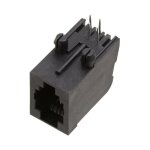 Encitech - connecteur rj10 rjju - 44 - 144 - e7v - 011 3257 - 0011 - 04 rj10 embase femelle horizontale ...