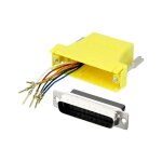 Encitech - da9 - pmj8 - k - y - rc adaptateur sub - d sub - d mle 9 ples - rj45 femelle 8p8c 1 pc(s) ...