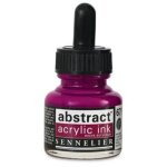 Encre acrylique en flacon - pourpre h�lios - sennelier