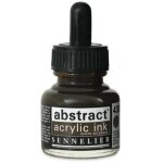 Encre acrylique en flacon - s�pia - sennelier
