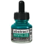 Encre acrylique en flacon - vert phtalo - sennelier
