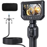 Endoscope industriel camra d'inspection canalisation - qimic 1080p ips 4, 3  endoscope avec 8 led tanche ...