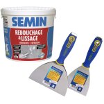 Enduit de rebouchage en p�te sp�cial fissures et trous de vis semin int�rieur / ext�rieur - seau de 1, ...