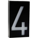 Nergie solaire led lumire signe maison htel porte adresse plaque numro chiffres plaque lampe extrieur ...