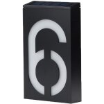Nergie solaire led lumire signe maison htel porte adresse plaque numro chiffres plaque lampe extrieur ...