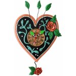 Enesco - horloge coeur con�ue par l'artiste michelle allen