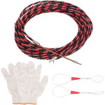 Enfile - fil �lectrique � t�te plate, dispositif d'enfilage pour �lectricien, extracteur de guide de ...