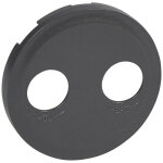 Enjoliveur cliane pour prise tv sat finition graphite (067997)