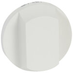 Enjoliveur large c�liane pour interrupteur, va - et - vient ou poussoir � tirage blanc (068008)