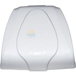 Enjoliveur plage droit blanc pour piscines hors sol gre