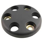 Enjoliveur de roue avant - iveco daily - diam�tre 250 mm - 6 trous de goujon - lot 16 pi�ces