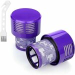 Lot de 2 filtres lavables pour aspirateur sans fil dyson v10 sv12, compatibles avec les mod�les v10 cyclone ...