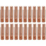 Enowelir 20pcs soudure pointe de tube contact en cuivre pour consommables de torche de soudage 15ak mig(1. ... Enowelir 20pcs soudure pointe de tube contact en cuivre pour consommables de torche de soudage 15ak mig(1. ...