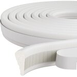 Enowelir 5 m foam door and window seal insulation anti cold, sound insulation door seal for entrance ...
