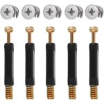 Enowelir 50pcs connecteur pour meubles pices de raccordement de meubles et roue excentrique alliage ...