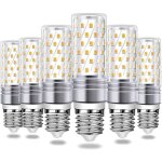 Enowelir lot de 6 ampoules led e27 12w �quivalent 100w halog�ne 1200lm blanc froid 6000k 360 degr�s 220 ...