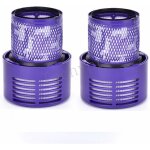 Enowelir accessoire de nettoyagepack de 2 pi�ces de rechange filtre v10 pour dyson cyclone v10 animal ...