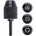 Enowelir adaptateur sds plus mandrin autoserrant rapide 2 - 13 mm professionnel robuste 1 / 2 - 20unf ...