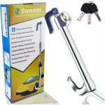 Enowelir antivol volant, canne antivol voiture, bloque volant auto, fabriqu� en acier inoxydable, avec ...