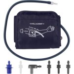 Enowelir brassard de rechange pour tensiomtre lectrique (22 - 42 cm), grand brassard pour adultes avec ...