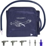 Enowelir brassard de tensiomtre lectrique 22 - 32 cm, brassard de rechange pour adultes avec grands ...