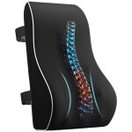 Coussin lombaire ergonomique, support dorsal en mousse  mmoire de forme pour sige auto ou chaise de ...