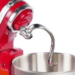 Enowelir crochet p�trisseur en spirale compatible kitchenaid t�te inclinable 4. 5 � 5 litres acier inoxydable ...