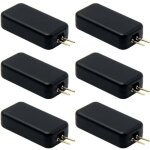 Enowelir fausse �querre menuisier 200mm en acier inoxydable et bois � manche rotatif 0 - 360 degr�s double ...