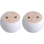 Enowelir grande horloge murale silencieuse en bois r�tro � engrenages chiffres romains d�coration industrielle ...