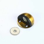 Enowelir guide de porte coulissante int�rieure double rail avec roulettes et fixation murale