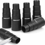 Enowelir housses de chaises 6 pi�ces grand taille noir universelles pour salle � manger salon mariage ...