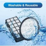 Kit filtres x - trem power cyclonic compatible (280327 - 51687) (zr006001) aspirateur b