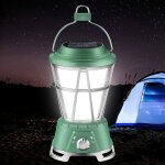 Lampes de camping solaires � led, lampes de camping rechargeables par usb et aliment�es par batterie, ...