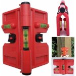 Enowelir niveau � bulle pour briquage avec angle r�glable et support 188 x 134 mm