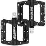 Enowelir paire de p�dales v�lo vtt bmx route hybrides l�g�res durables 9 / 16 pouces noir