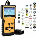 Enowelir scanner diagnostic auto outil de lecture et effacement des codes erreur moteur pour voiture