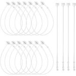 Enowelir thermostat d'ambiance encastr� pour chauffage au sol 220 v 16 a, r�gulateur manuel de temp�rature ...