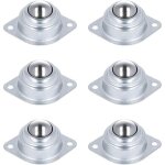 Enowelir transfert à billes roulettes, 6 pièces roulettes de transfert billes à rouleaux meubles fer ... Enowelir transfert à billes roulettes, 6 pièces roulettes de transfert billes à rouleaux meubles fer ...