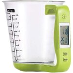 Verre doseur verre mesureur num�rique avec balance de cuisine cruche de mesure avec num�rique ecran