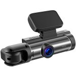 Enregistreur de conduite automobile 1080p double objectif avant et intrieur dvr 3, 16 'adhsif grand ...