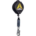 Enrouleur c�ble - abs (acrylonitrile butadi�ne styr�ne) long 6m acier galvanis� noir