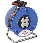 Brennenstuhl ? enrouleur �lectrique 50m 4 prises 1208064 ? protection surchauffe ? tension 230v ? c�ble ...